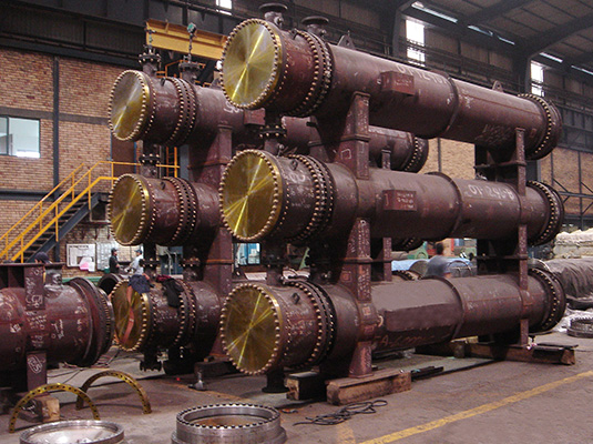 STACKED HEAT EXCHANGERS, PEMEX